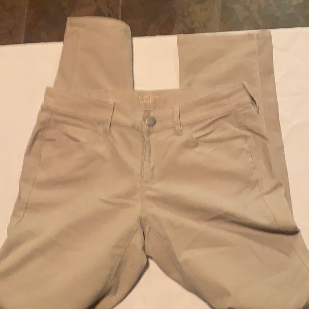 Ann Taylor loft modern straight pants